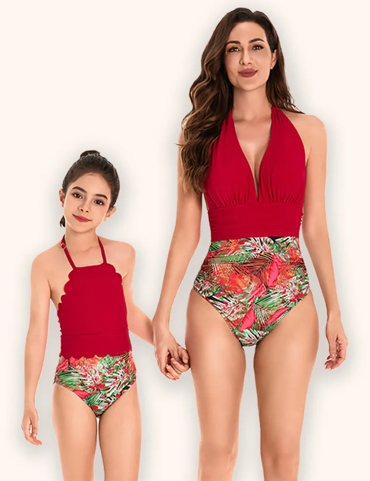 Leaves Family Matching Swim Suit - Image 2