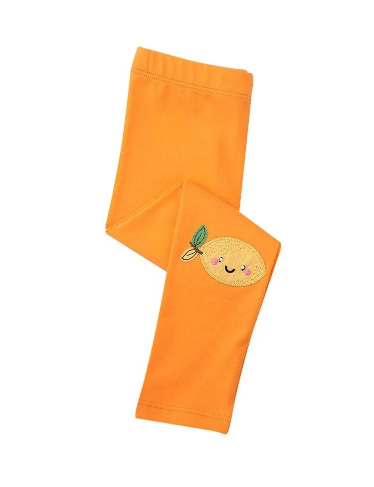 Lemon Appliqué Legging - Image 2