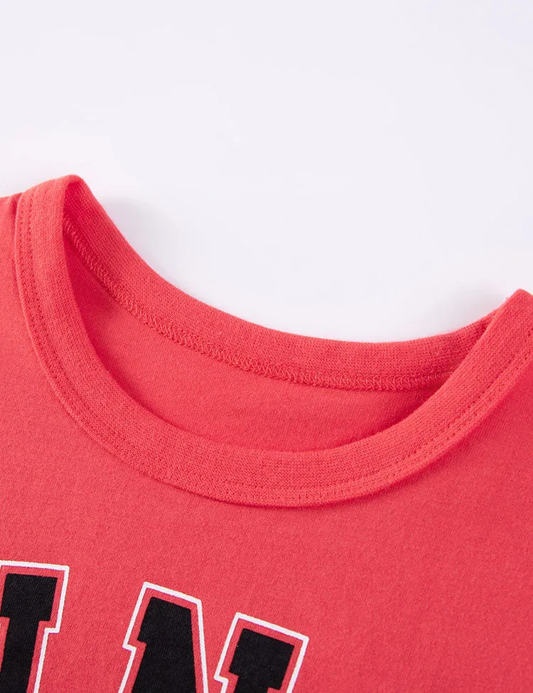 Letter Printed T-Shirt - Image 2