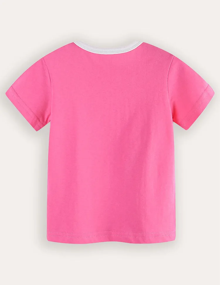 Love Rainbow Printed Short Sleeve T-Shirt - Image 2