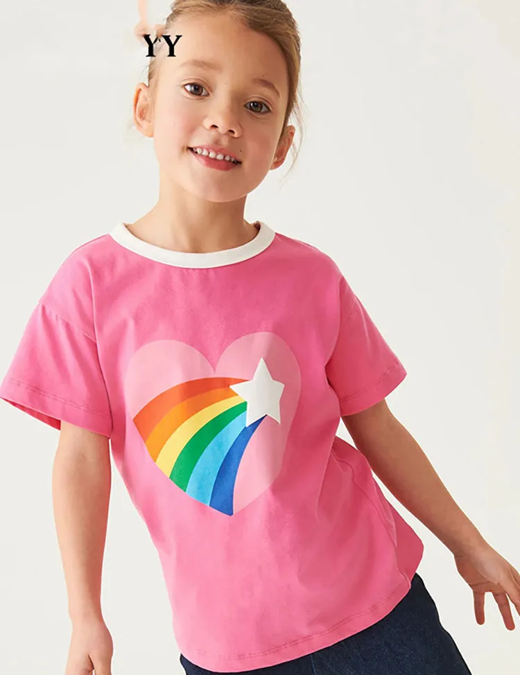 Love Rainbow Printed Short Sleeve T-Shirt - Image 3