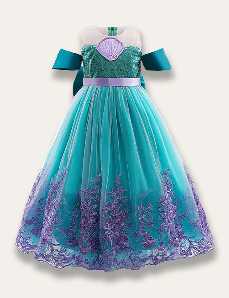 Mermaid Lace Princess Party Dress - Image 2