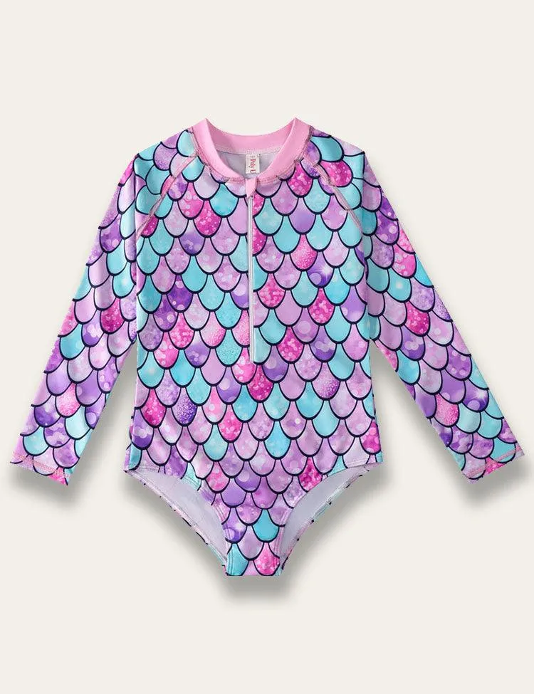 Mermaid One Piece Swimsuit - Image 5