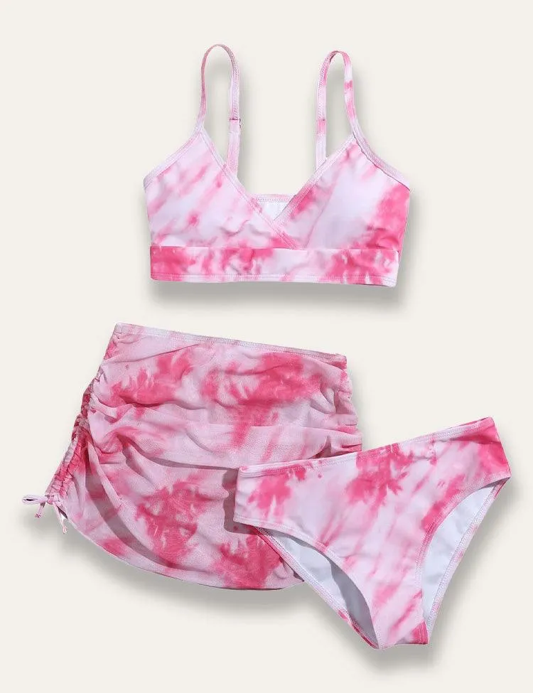 Mom & Me Family Matching Tie Dyed Swimsuit - Image 2