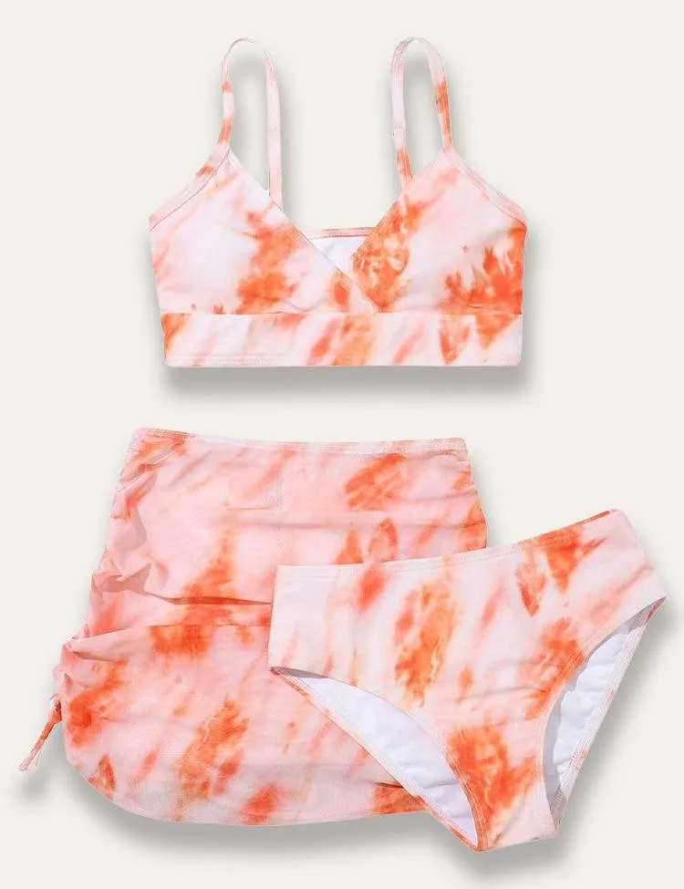Mom & Me Family Matching Tie Dyed Swimsuit - Image 3