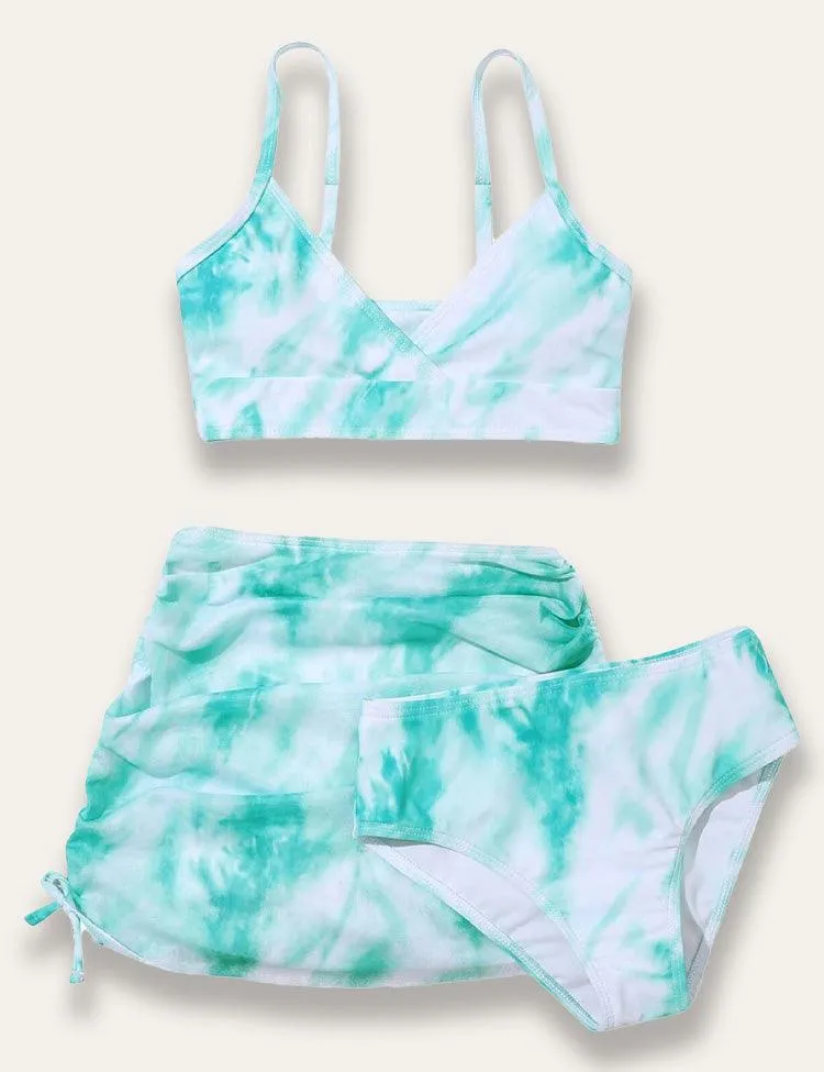 Mom & Me Family Matching Tie Dyed Swimsuit - Image 4