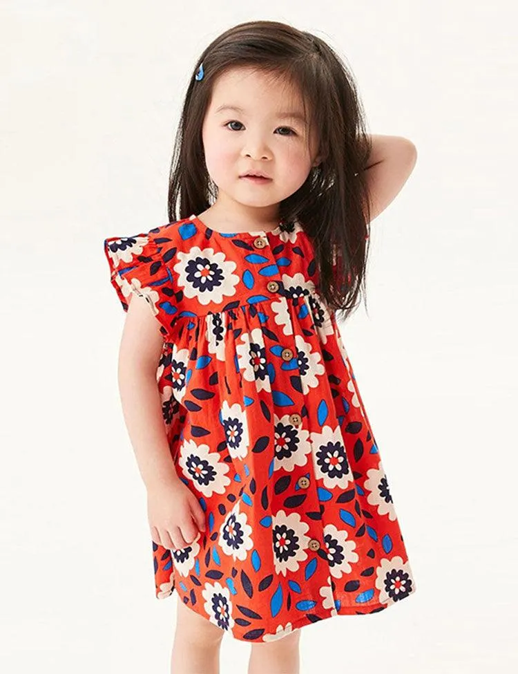 Passion Floral Print Dress - Image 2