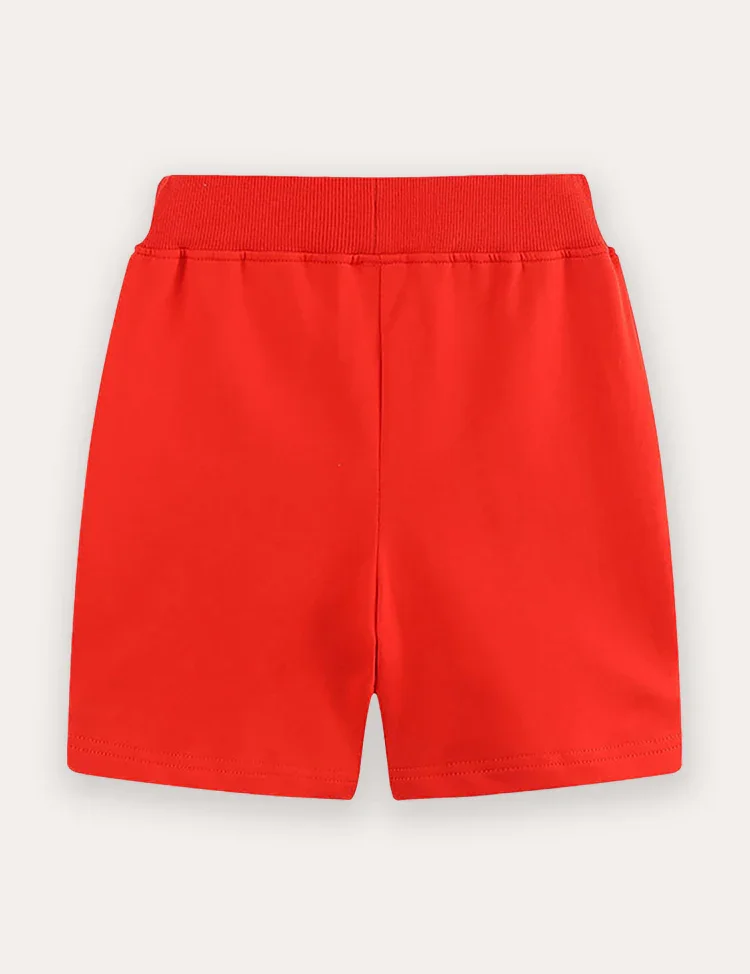 Penguin Embroidered Cotton Shorts - Image 2