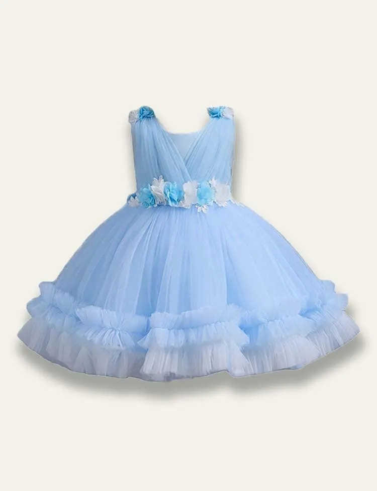 Princess Tulle Cake Party Dress - Image 2