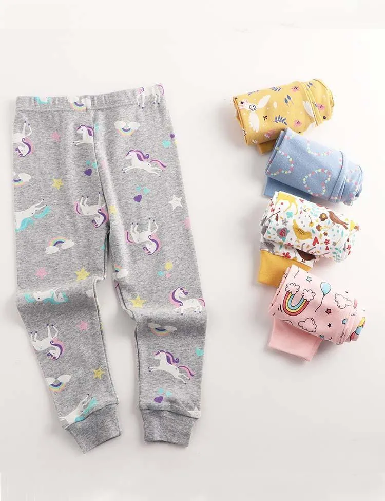 Pure Cotton Cartoon Slim-Fit Cartoon Pajama Pants - Image 4