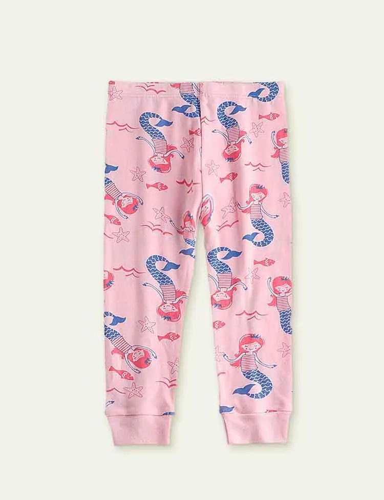 Pure Cotton Cartoon Slim-Fit Cartoon Pajama Pants - Image 7