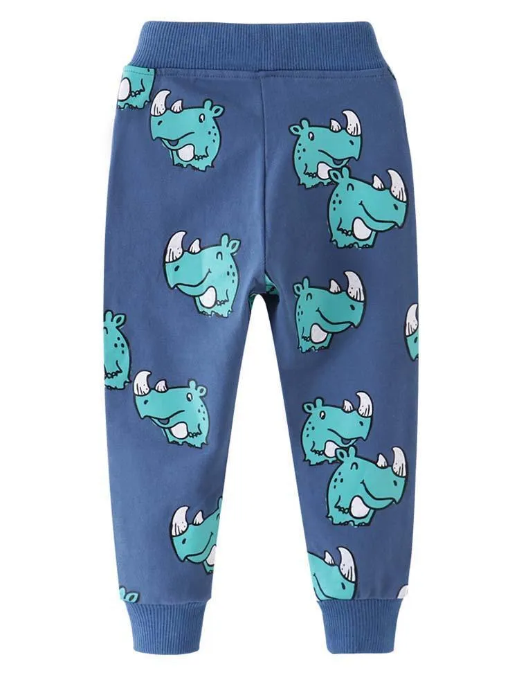Rhino Print Sweatpants - Image 4