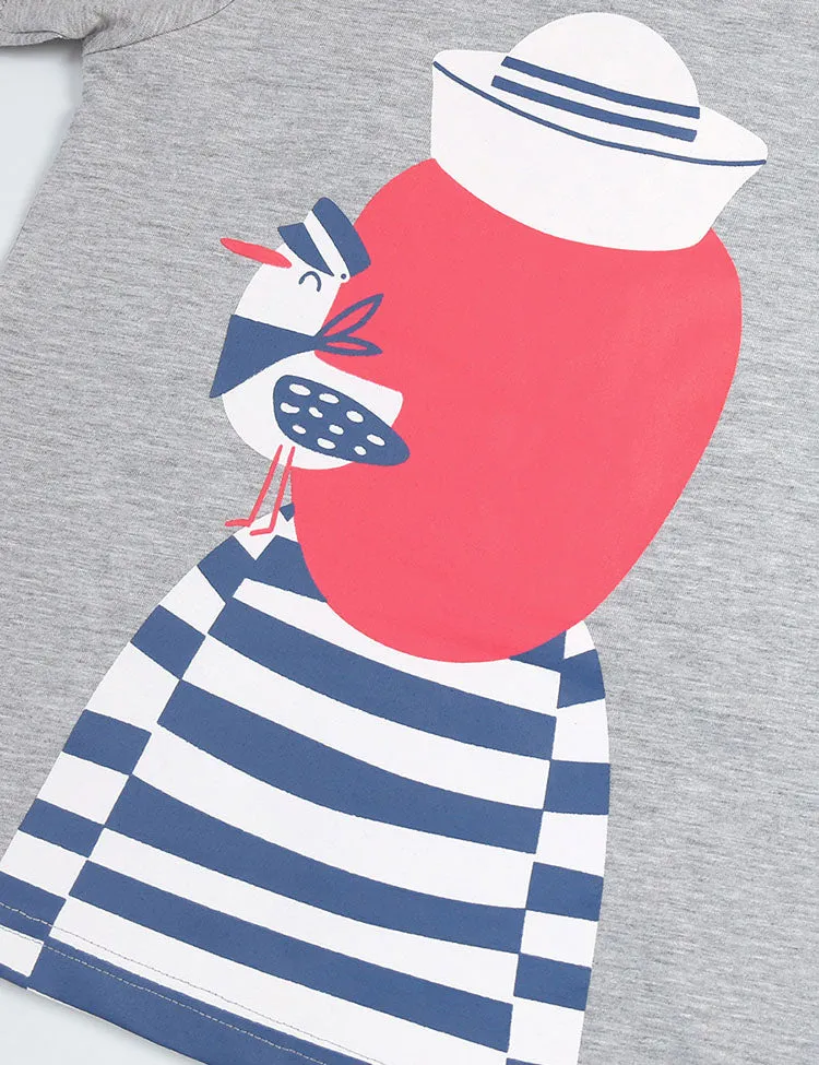 Sailor Short Sleeve T-Shirt and Shorts Set - Image 3