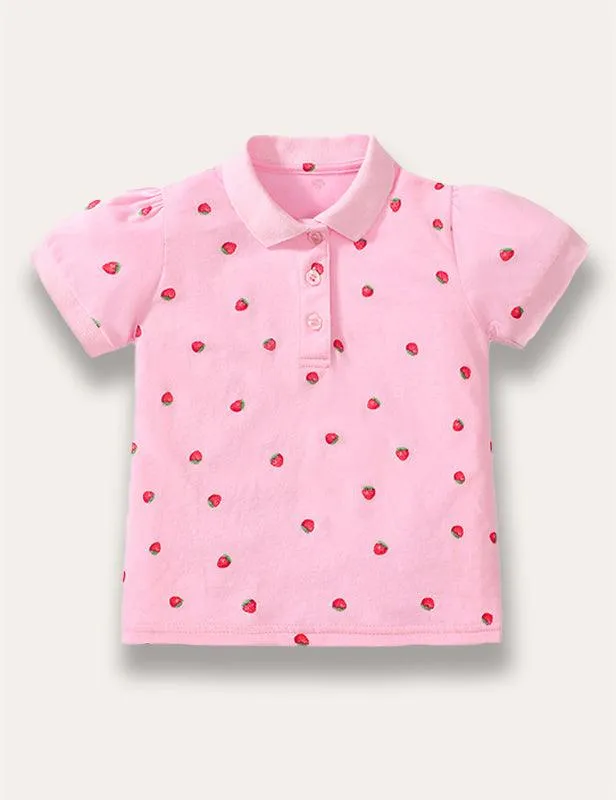Series Dotted Polo T-Shirt - Image 2