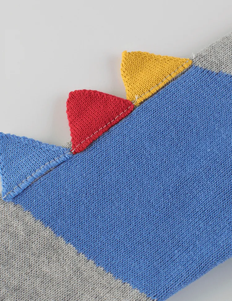 Shy Dinosaur Pattern Sweater - Image 2
