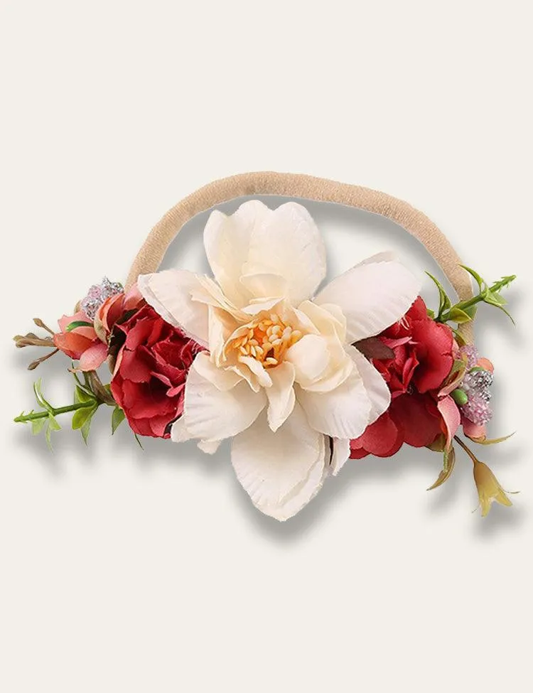 Simulated Flower Headband - Image 3