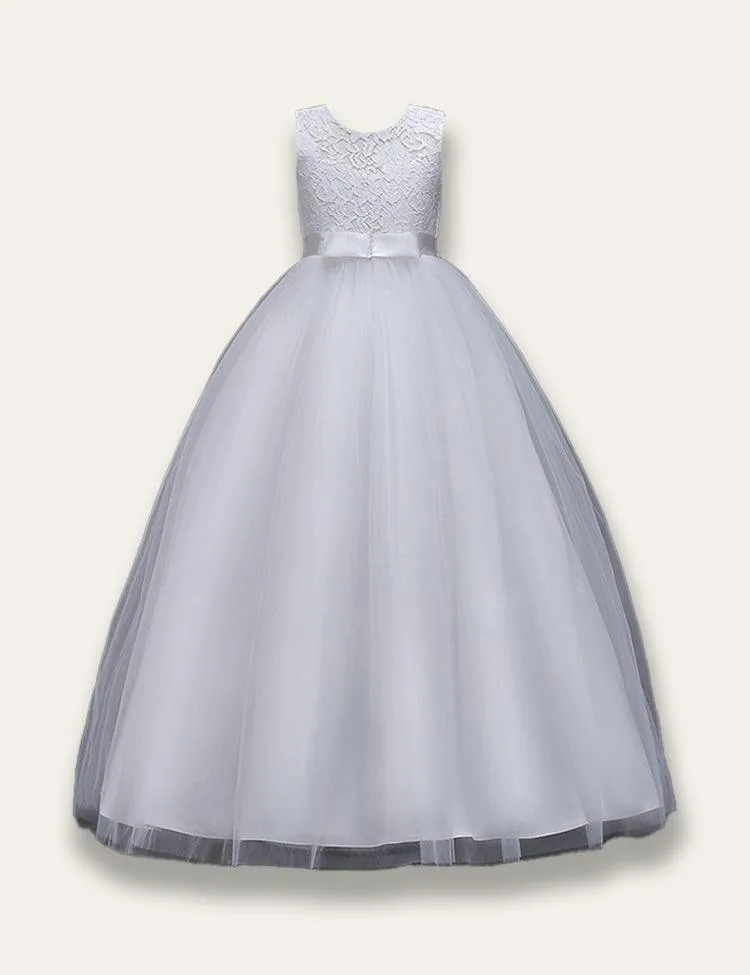 Sleeveless Tulle Party Dress - Image 3