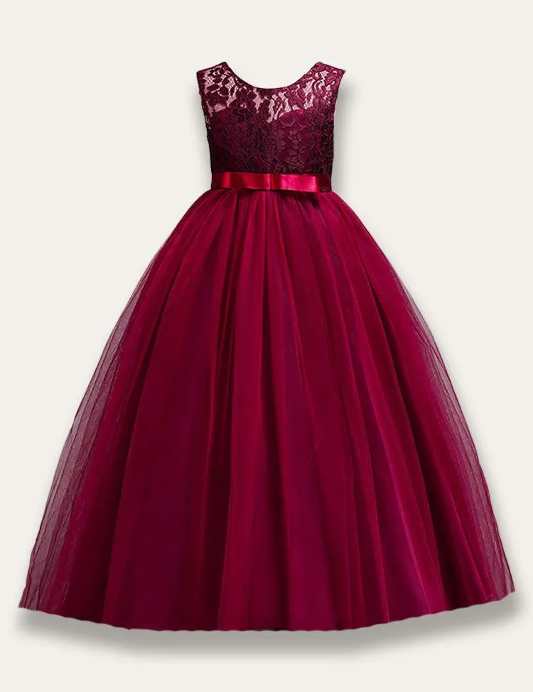 Sleeveless Tulle Party Dress - Image 4