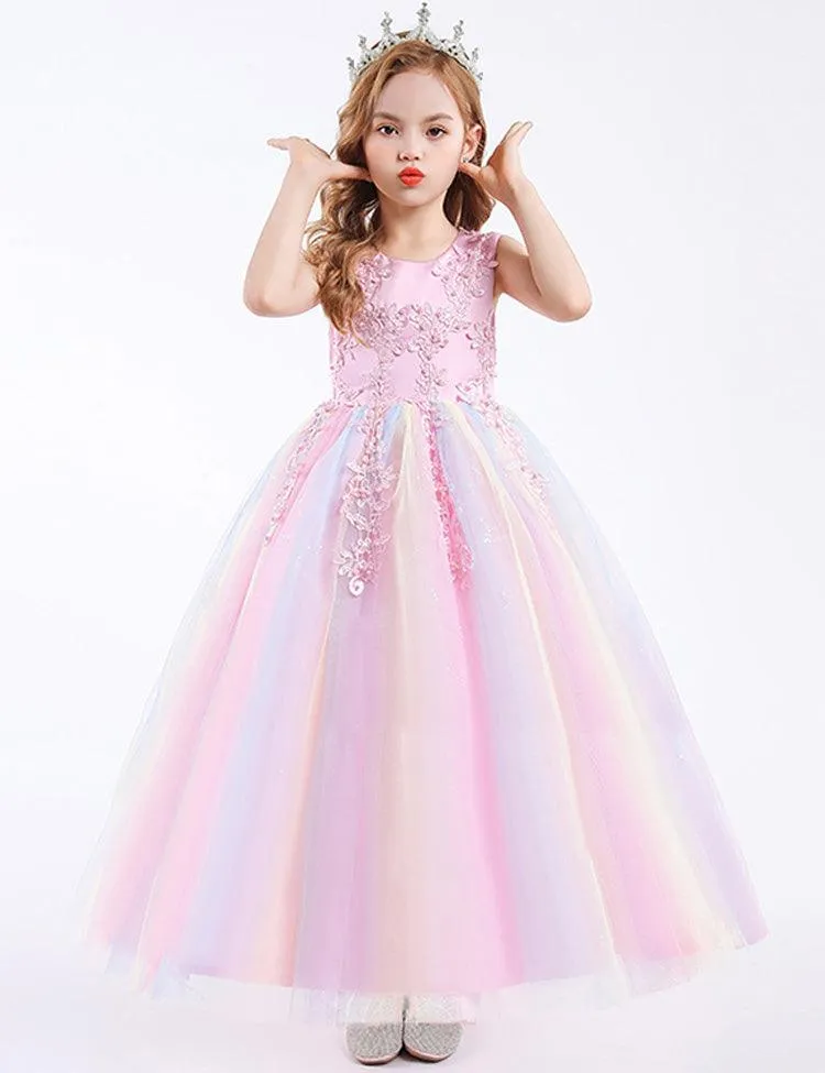Sleeveless Tulle Party Dress