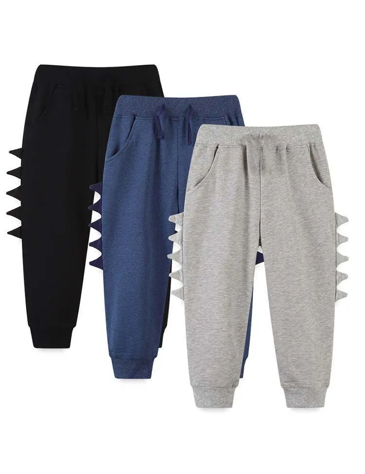 Solid Color Cartoon Loose Casual Pants - Image 2
