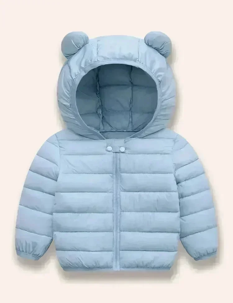 Solid Color Series Cotton Coat - Image 3