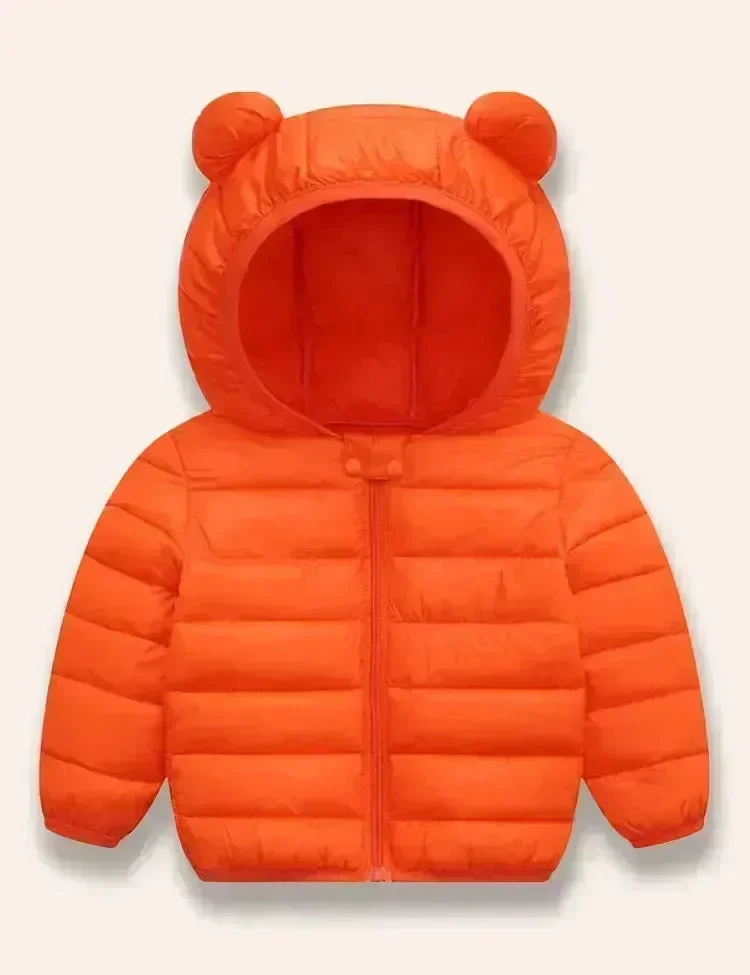 Solid Color Series Cotton Coat - Image 4