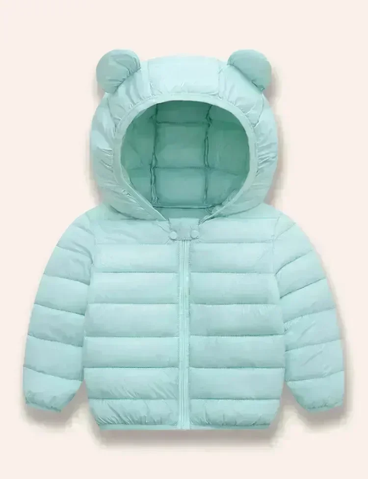 Solid Color Series Cotton Coat - Image 8