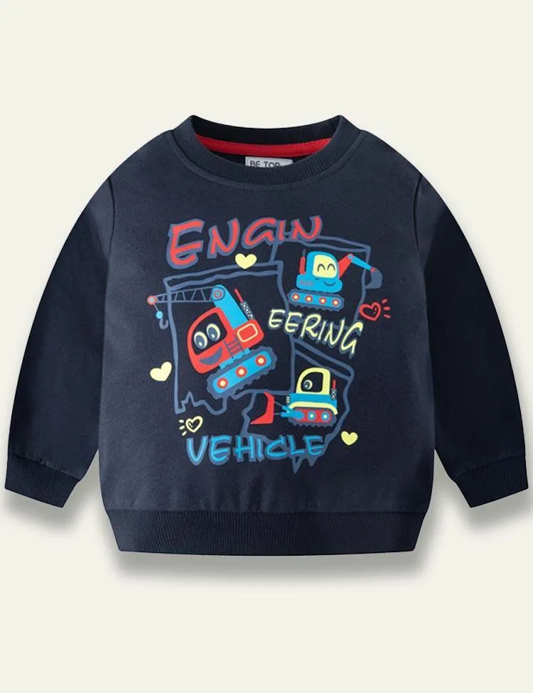 Handsome Vehicle Sweatshirt - Image 2