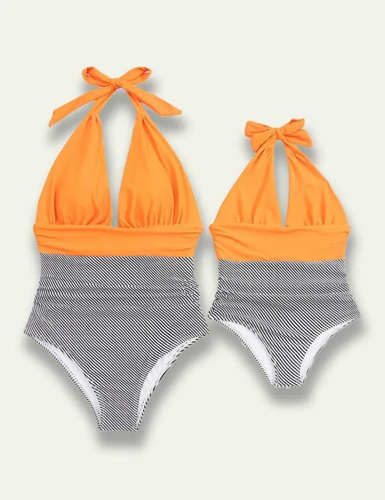 Strap Family Matching Swim Suit - Image 3