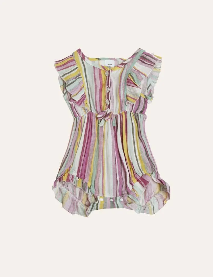 Striped Family Matching Dress - Image 4