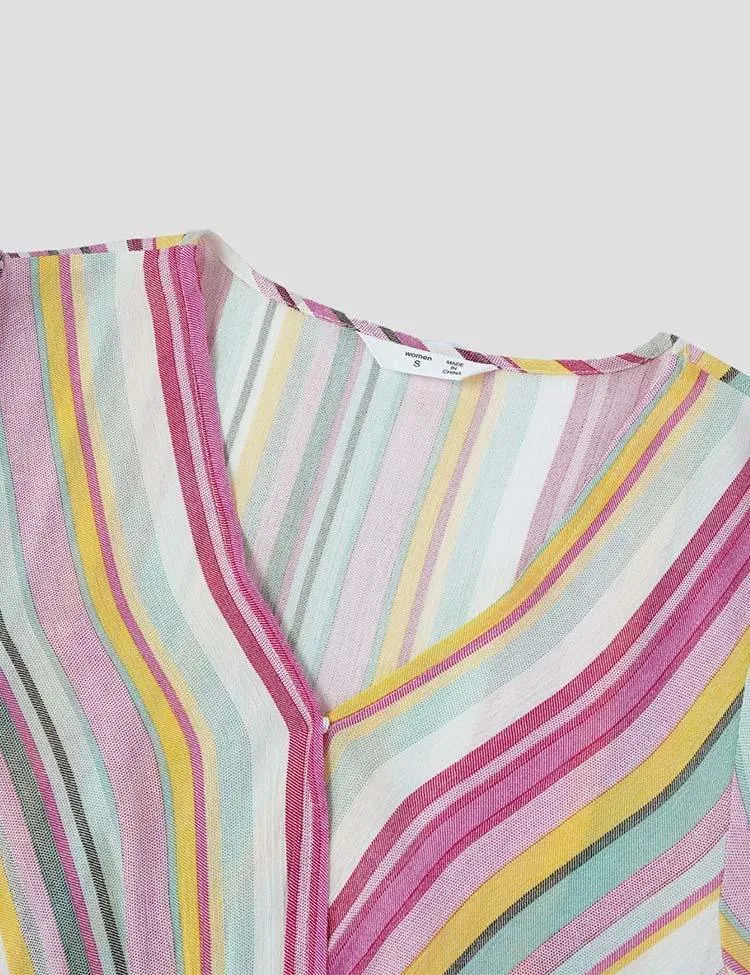Striped Family Matching Dress - Image 5