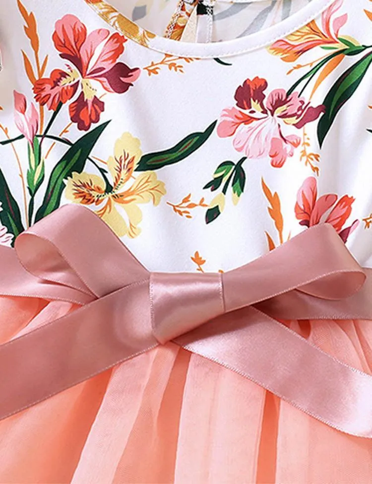 Summer Floral Tulle Dress - Image 2