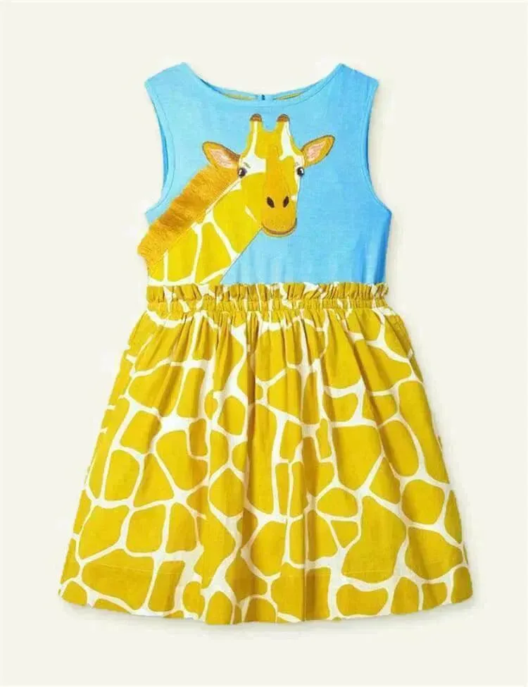 Cotton Appliqué Dress - Image 8