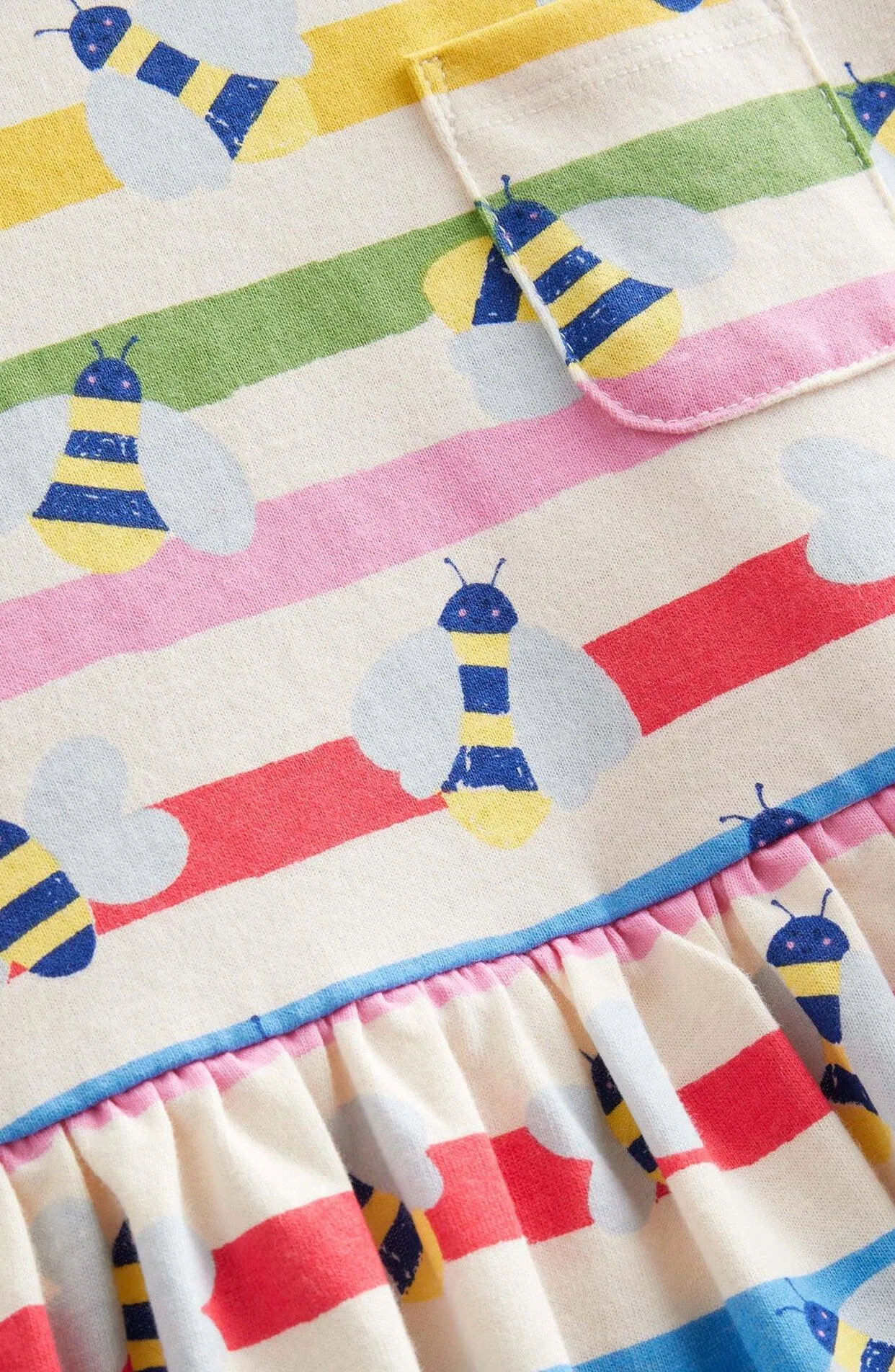 Short-sleeved Fun Jersey Dress - Image 6