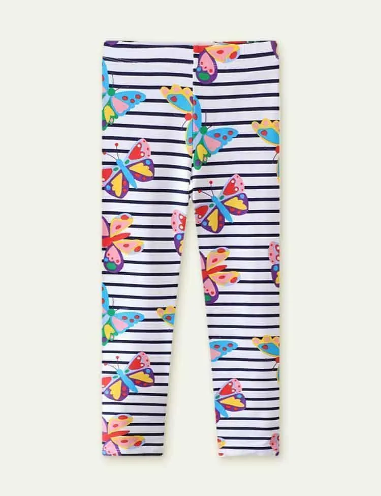 Cotton Printed Leggings