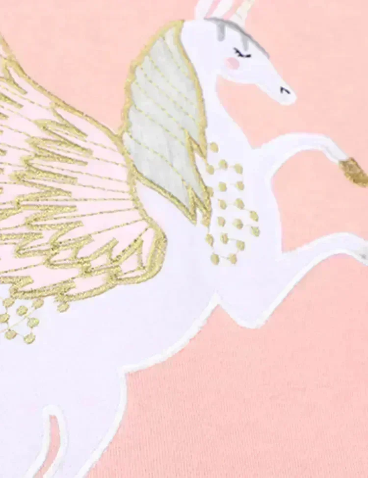 Unicorn Appliqué Sweatshirt - Image 3