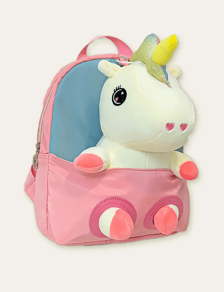 Unicorn Doll Schoolbag Backpack