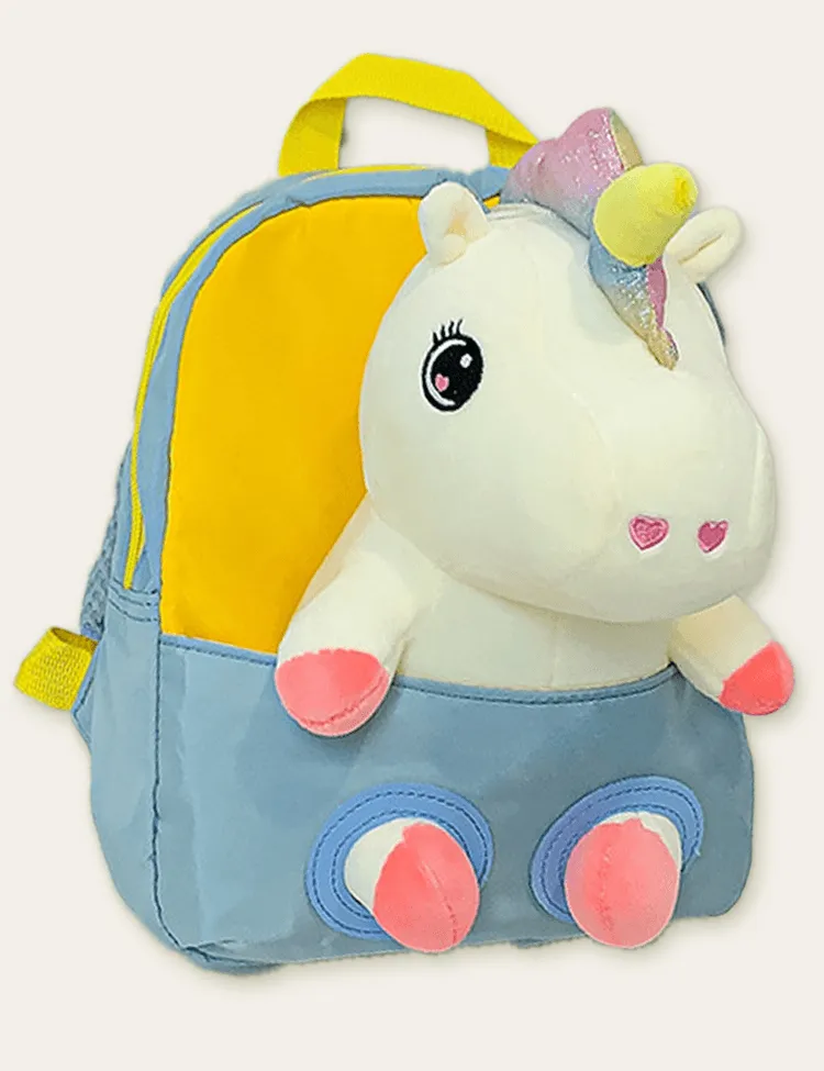 Unicorn Doll Schoolbag Backpack - Image 4