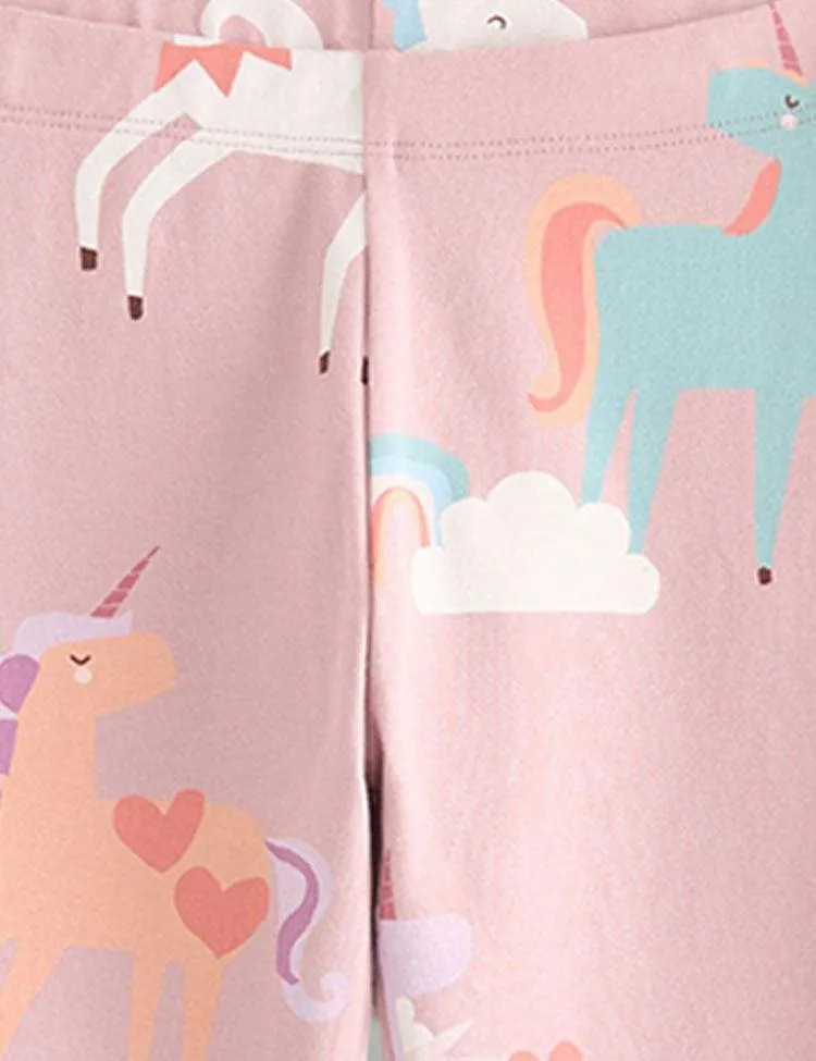 Unicorn Printed Leggings - Image 2