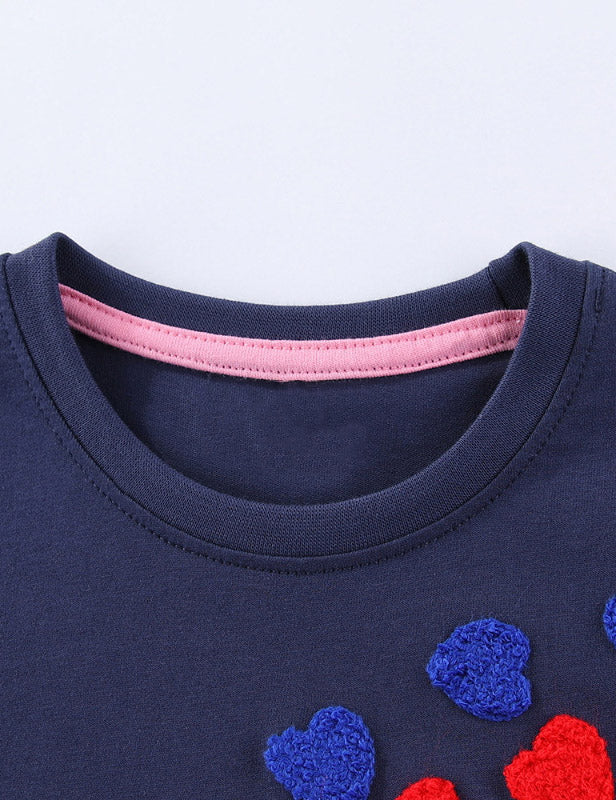 Valentine's Day Heart Embroidered Dress - Image 4