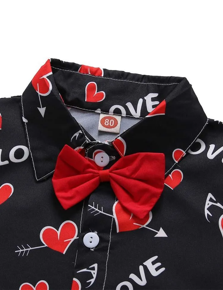 Love Short Sleeve Suit - Image 4