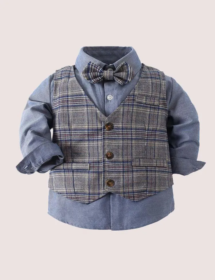 Vest Overalls Party Suit - Image 4