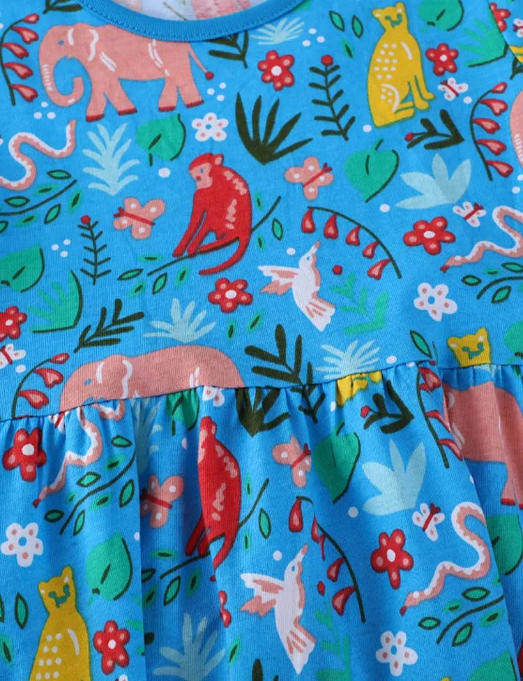 Wild Animal Printed Dress - Image 2